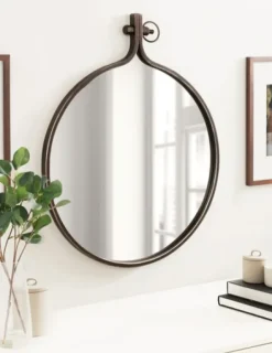 Kirkland's Home Bronze Metal Yitro Wall Mirror- Decorative Mirrors