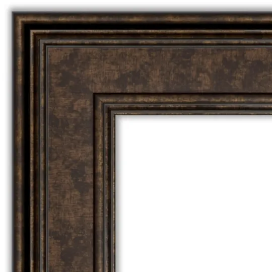 Kirkland's Home Bronze Panel Frame Beveled Mirror- Decorative Mirrors