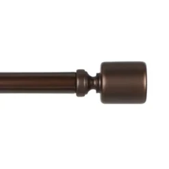 Kirkland's Home Bronze Rhys Cylinder Curtain Rod, 120 In.- Curtain Rods & Hardware