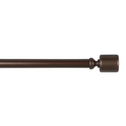 Kirkland's Home Bronze Rhys Cylinder Curtain Rod, 120 In.- Curtain Rods & Hardware