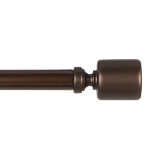 Kirkland's Home Bronze Rhys Cylinder Curtain Rod, 72 In.- Curtain Rods & Hardware