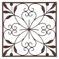 Kirkland's Home Bronze Scrollwork 4-Pc. Panel Wall Art- Wall Plaques