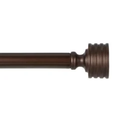 Kirkland's Home Bronze Stacked Cylinder Curtain Rod, 72 In.- Curtain Rods & Hardware