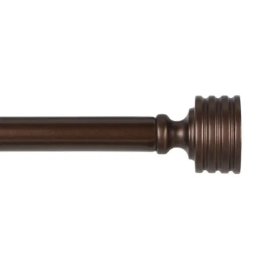 Kirkland's Home Bronze Stacked Cylinder Curtain Rod, 120 In.- Curtain Rods & Hardware