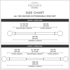 Kirkland's Home Bronze Stacked Cylinder Curtain Rod, 120 In.- Curtain Rods & Hardware