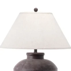 Kirkland's Home Bronze Urn Resin Table Lamp- Table Lamps