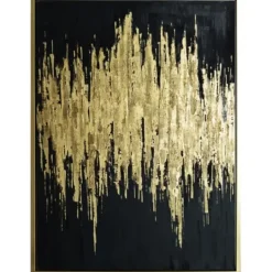 Kirkland's Home Brooklyn Abstract Framed Canvas Art Print- Canvas Art
