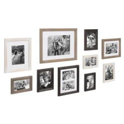 Kirkland's Home Brown And Gray 10-Pc. Gallery Wall Frame Set- Gallery Wall Frames