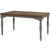 Kirkland's Home Brown And Gray Traditional Wood Dining Table- Dining Tables
