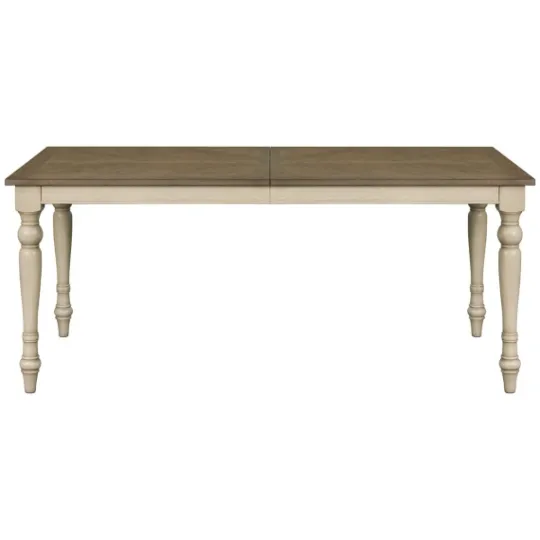 Kirkland's Home Brown And Ivory Martha Stewart Dining Table- Dining Tables