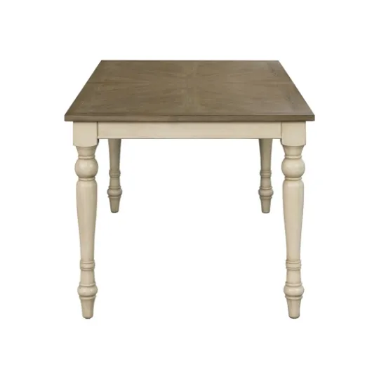 Kirkland's Home Brown And Ivory Martha Stewart Dining Table- Dining Tables