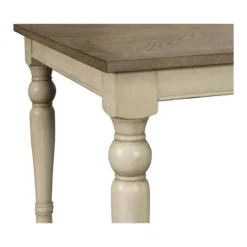 Kirkland's Home Brown And Ivory Martha Stewart Dining Table- Dining Tables
