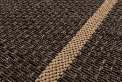 Kirkland's Home Brown Bordered Outdoor Area Rug, 5X7- Outdoor Rugs