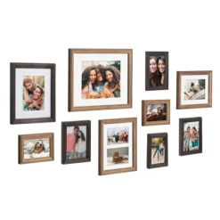 Kirkland's Home Brown Hues 10-Pc. Gallery Wall Picture Frame Set- Gallery Wall Frames