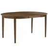 Kirkland's Home Brown Leaf Wooden Dining Table- Dining Tables