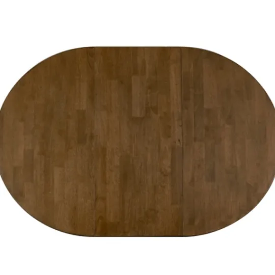 Kirkland's Home Brown Leaf Wooden Dining Table- Dining Tables