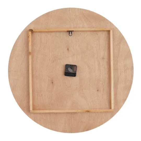 Kirkland's Home Brown Neutral Element Wall Clock- Clocks