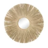 Kirkland's Home Brown Reed And Wood Wall Mirror- Decorative Mirrors