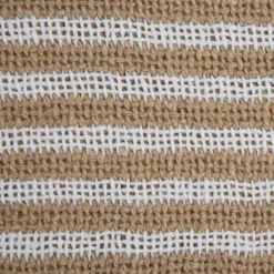 Kirkland's Home Brown Stone Square Stripes Throw- Blankets & Throws