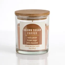 Kirkland's Home Brown Sugar Coffee Jar Candle- Candles
