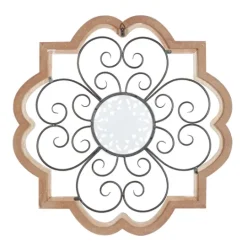 Kirkland's Home Brown Wood And Metal Farmhouse Wall Plaque- Wall Plaques