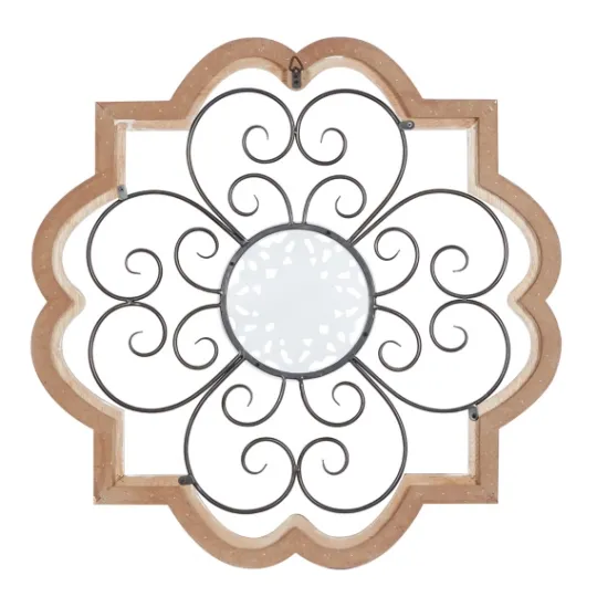 Kirkland's Home Brown Wood And Metal Farmhouse Wall Plaque- Wall Plaques