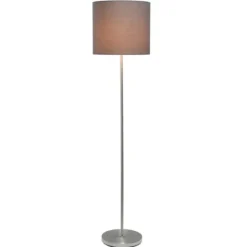 Kirkland's Home Brushed Nickel Floor Lamp- Floor Lamps