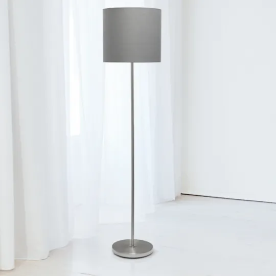 Kirkland's Home Brushed Nickel Floor Lamp- Floor Lamps