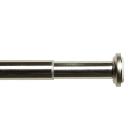 Kirkland's Home Brushed Nickel Iron Tension Rod, 40 In.- Curtain Rods & Hardware