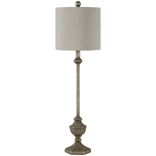 Kirkland's Home Brushed Pewter Buffet Lamps, Set Of 2- Buffet Lamps