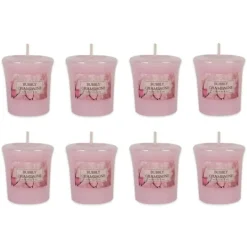 Kirkland's Home Bubbly Champagne Votive Candles, Set Of 8- Candles