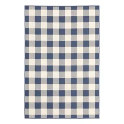 Kirkland's Home Buffalo Check Outdoor Accent Rug, 2X3- Outdoor Rugs