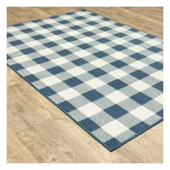 Kirkland's Home Buffalo Check Outdoor Area Rug, 3X5- Outdoor Rugs
