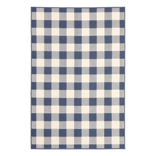 Kirkland's Home Buffalo Check Outdoor Area Rug, 6X9- Outdoor Rugs