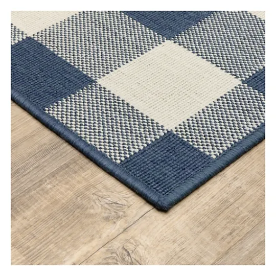Kirkland's Home Buffalo Check Outdoor Area Rug, 6X9- Outdoor Rugs