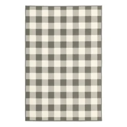Kirkland's Home Buffalo Check Outdoor Area Rug, 8X13- Outdoor Rugs