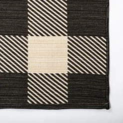 Kirkland's Home Buffalo Check Reversible Outdoor Area Rug, 5X7- Outdoor Rugs
