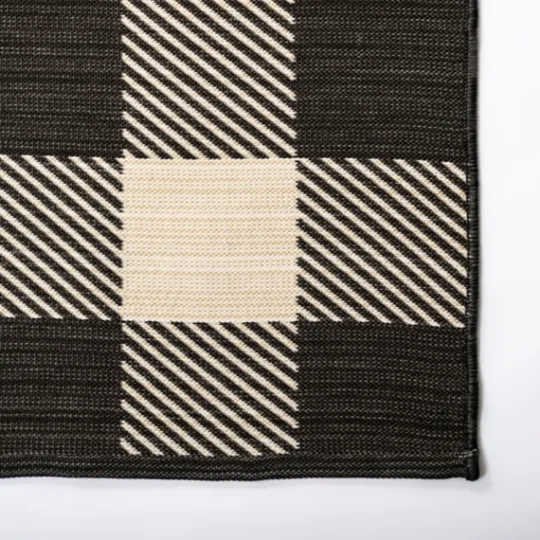 Kirkland's Home Buffalo Check Reversible Outdoor Area Rug, 5X7- Outdoor Rugs