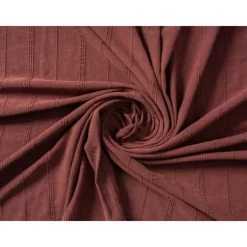 Kirkland's Home Burgundy Modern Striped Throw- Blankets & Throws