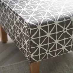 Kirkland's Home Burst Patterned Slipper Accent Chair- Accent Chairs
