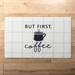 Kirkland's Home But First Coffee Kitchen Mat- Kitchen & Floor Mats