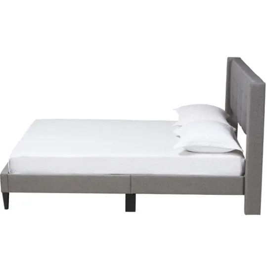 Kirkland's Home Button Tufted Headboard Full Platform Bed- Beds & Headboards