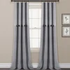 Kirkland's Home Buttons And Stripes Curtain Panel Set, 84 In.- Curtains & Drapes