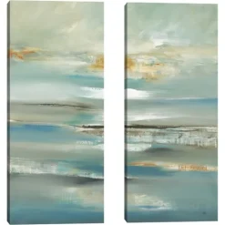 Kirkland's Home By The Water Iii Canvas Art Prints, Set Of 2- Canvas Art