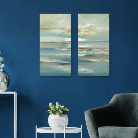 Kirkland's Home By The Water Iii Canvas Art Prints, Set Of 2- Canvas Art