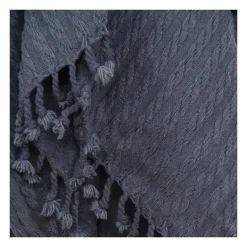 Kirkland's Home Cable Knit Tassel Throw- Blankets & Throws