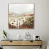 Kirkland's Home Cactus Canyon Western Framed Canvas Art- Framed Art
