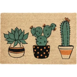 Kirkland's Home Cactus Friends Doormat- Doormats