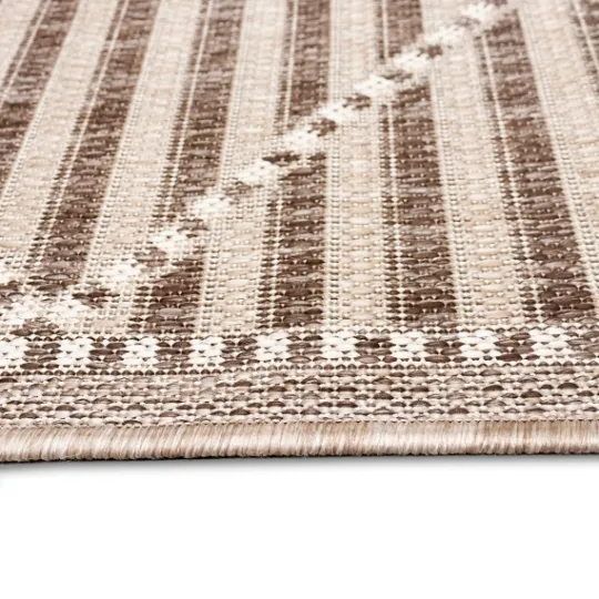 Kirkland's Home Cafe Geo Lattice Outdoor Area Rug, 6X9- Outdoor Rugs