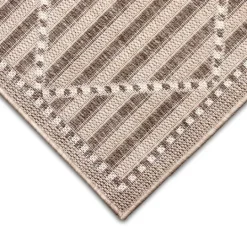 Kirkland's Home Cafe Geo Lattice Outdoor Area Rug, 4X7- Outdoor Rugs